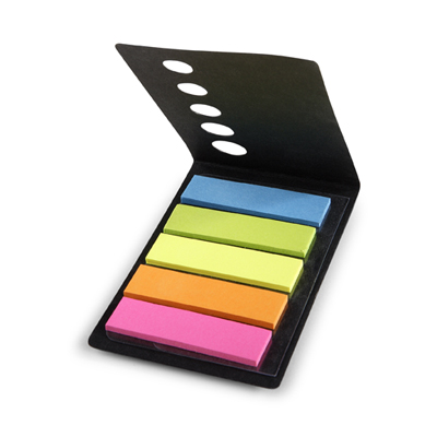 Set de marcadores adhesivos de colores. - Regalos de empresa personalizados  promocionales