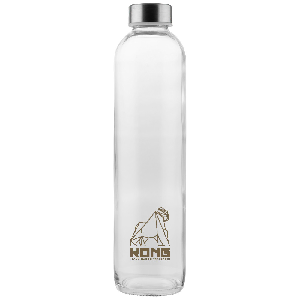 Botella de cristal para rellenar 760 ml. con tapón metálico. - Regalos de  empresa personalizados promocionales